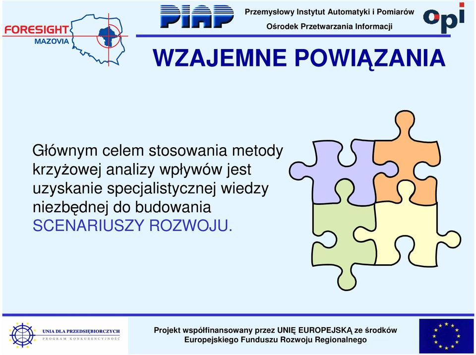 wpływów jest uzyskanie specjalistycznej