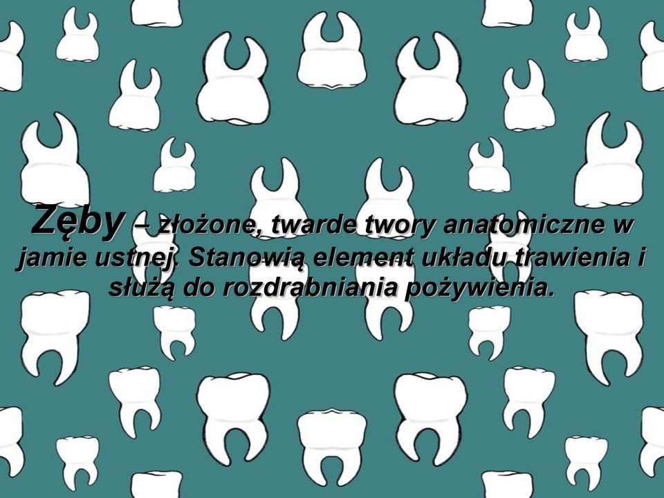 Stanowią element układu