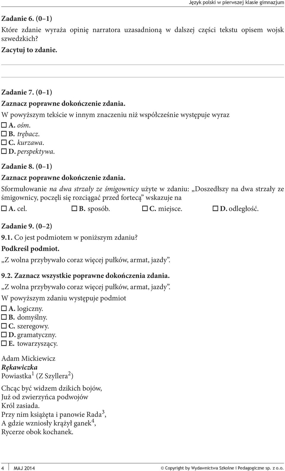 Sprawdzian Na Zakończenie Klasy 1 Szkoły Podstawowej Sprawdzian z języka polskiego na zakończenie nauki w pierwszej klasie