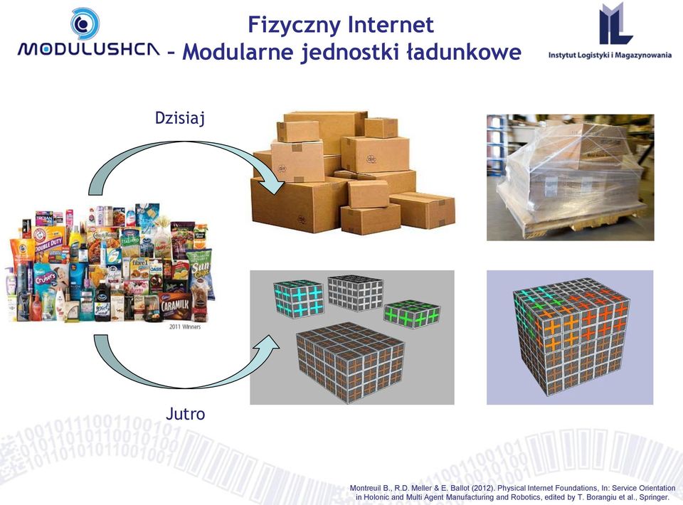 Physical Internet Foundations, In: Service Orientation in