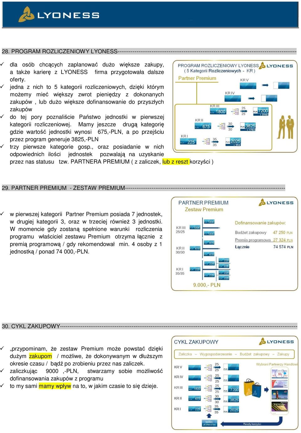 jedna z nich to 5 kategorii rozliczeniowych, dzięki którym możemy mieć większy zwrot pieniędzy z dokonanych zakupów, lub dużo większe dofinansowanie do przyszłych zakupów do tej pory poznaliście