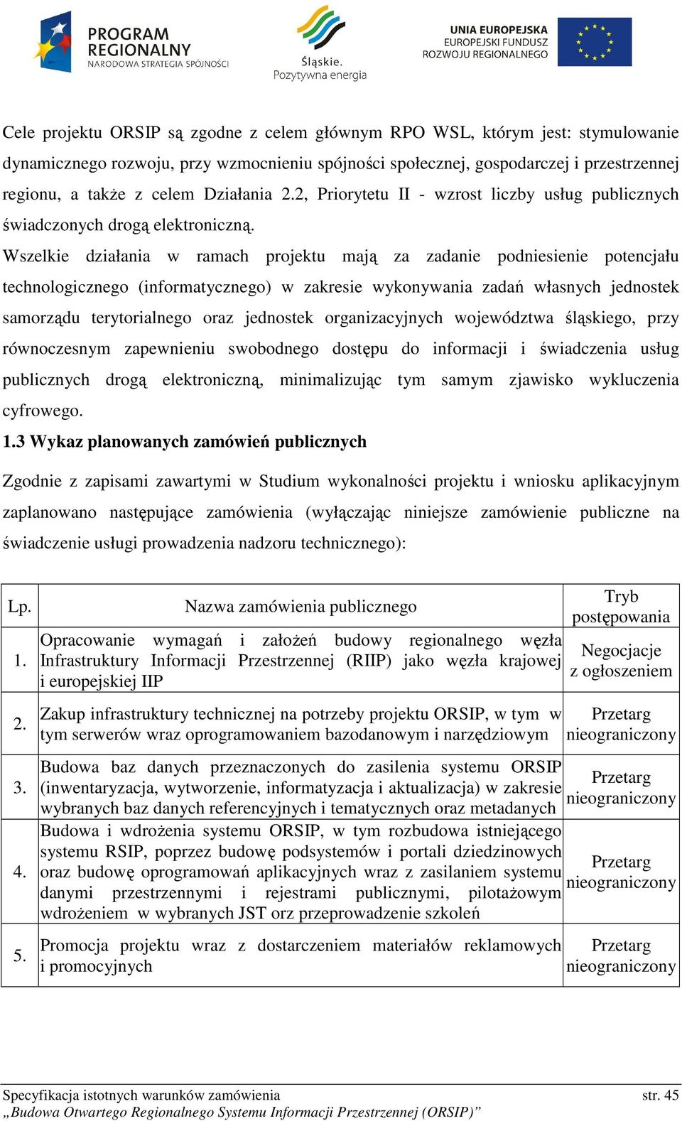 Wszelkie działania w ramach projektu mają za zadanie podniesienie potencjału technologicznego (informatycznego) w zakresie wykonywania zadań własnych jednostek samorządu terytorialnego oraz jednostek