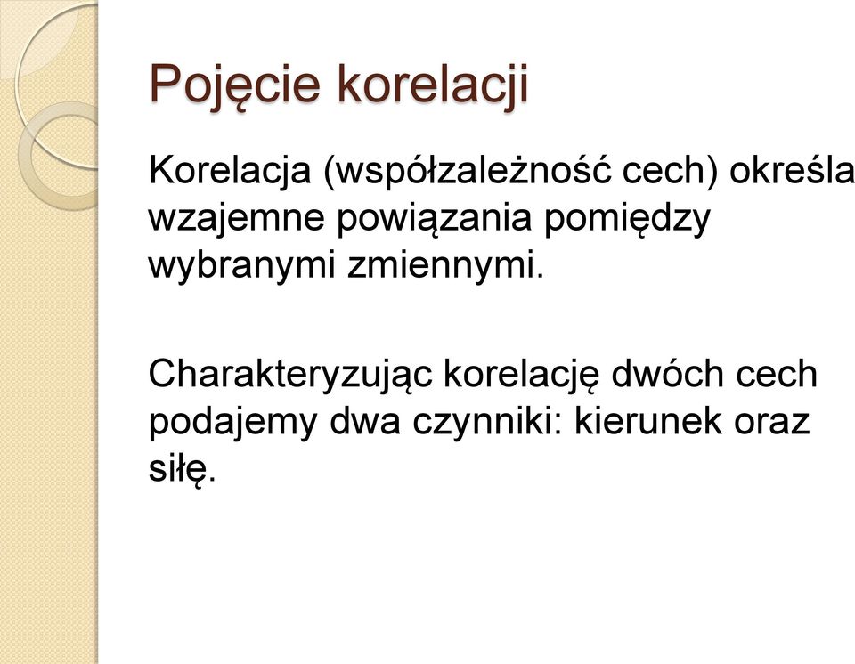 wybranymi zmiennymi.