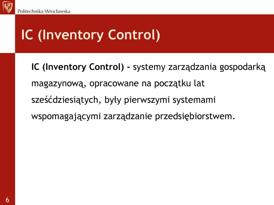 opracowane na początku lat sześćdziesiątych, były