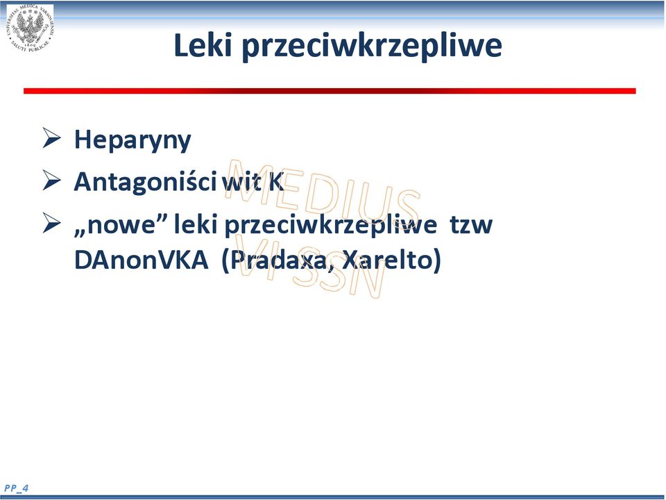 nowe leki przeciwkrzepliwe