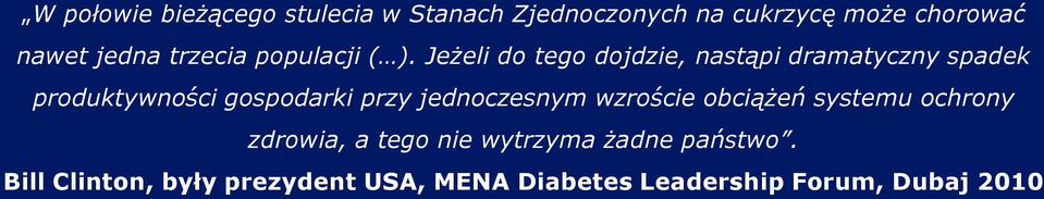 Jeżeli do tego dojdzie, nastąpi dramatyczny spadek produktywności gospodarki przy