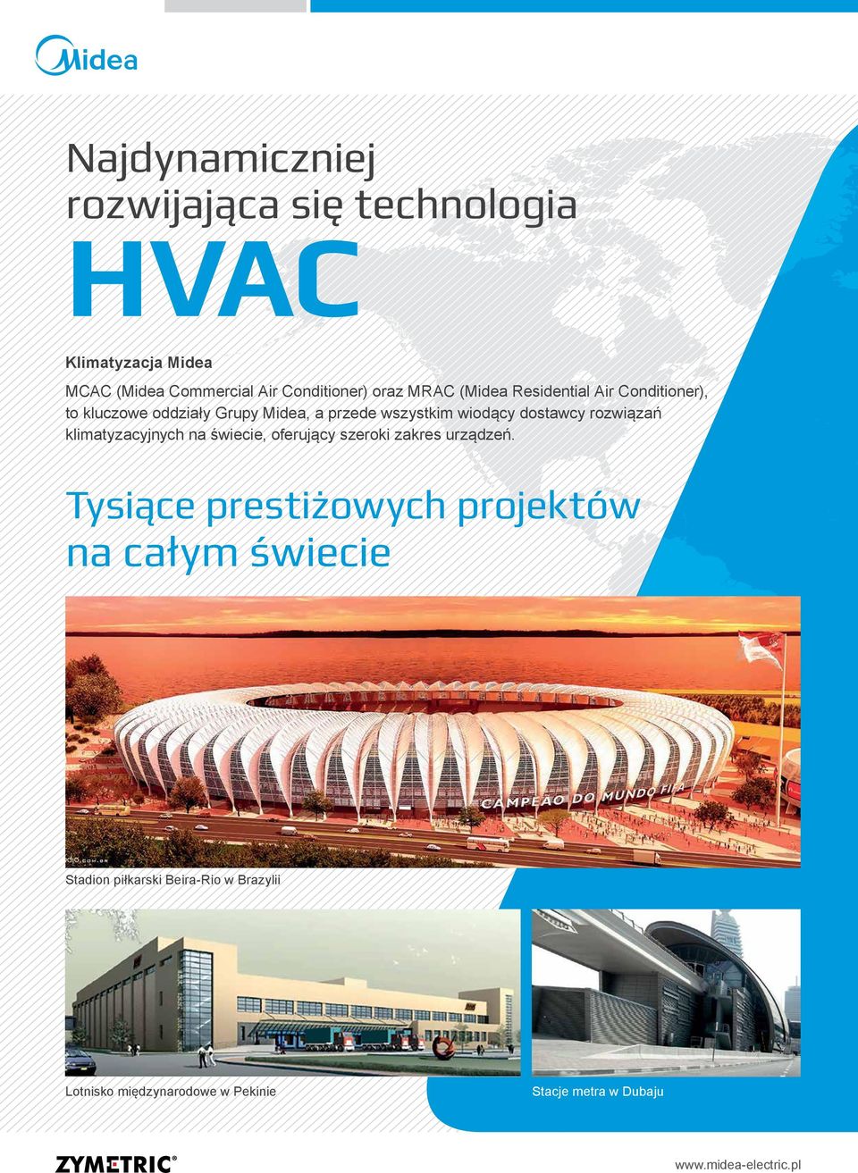 rozwiązań klimatyzacyjnych na świecie, oferujący szeroki zakres urządzeń.