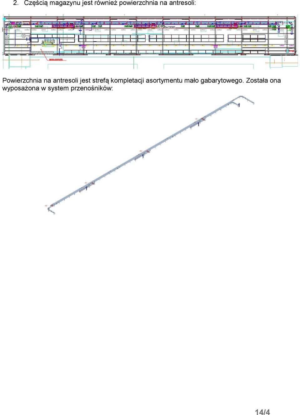 strefą kompletacji asortymentu mało