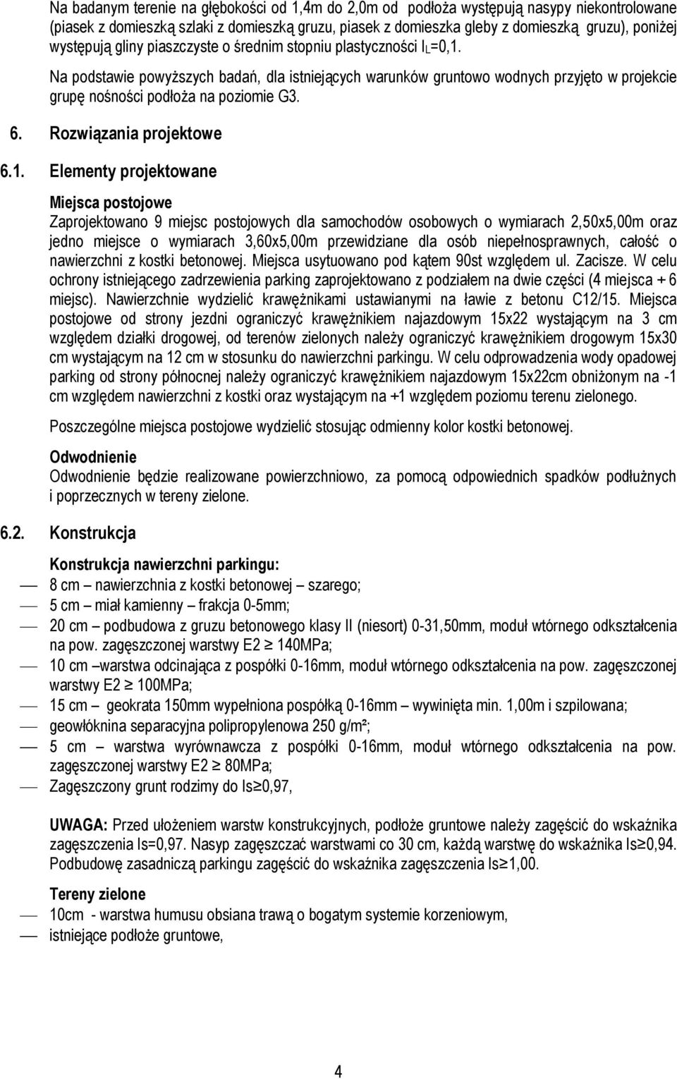 . Rozwiązania projektowe.