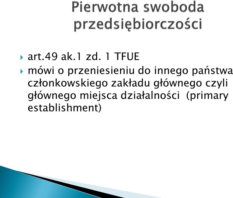 państwa członkowskiego zakładu