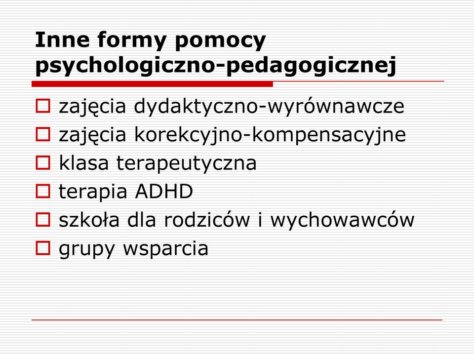 korekcyjno-kompensacyjne klasa terapeutyczna