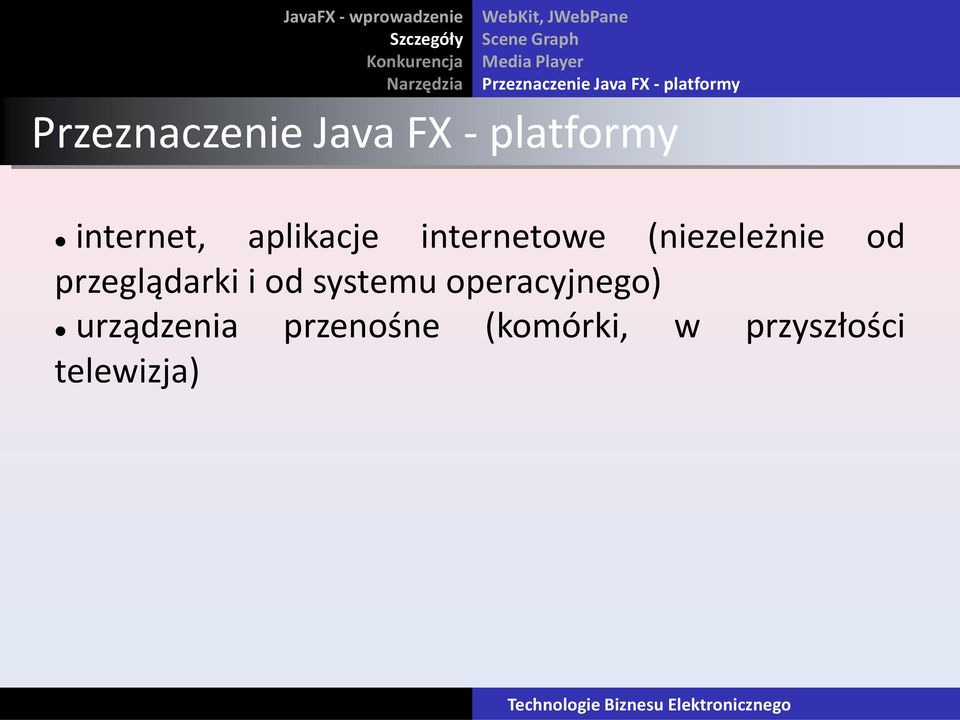 internet, aplikacje internetowe (niezeleżnie od przeglądarki i od