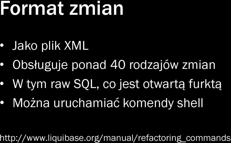 furktą Można uruchamiać komendy shell