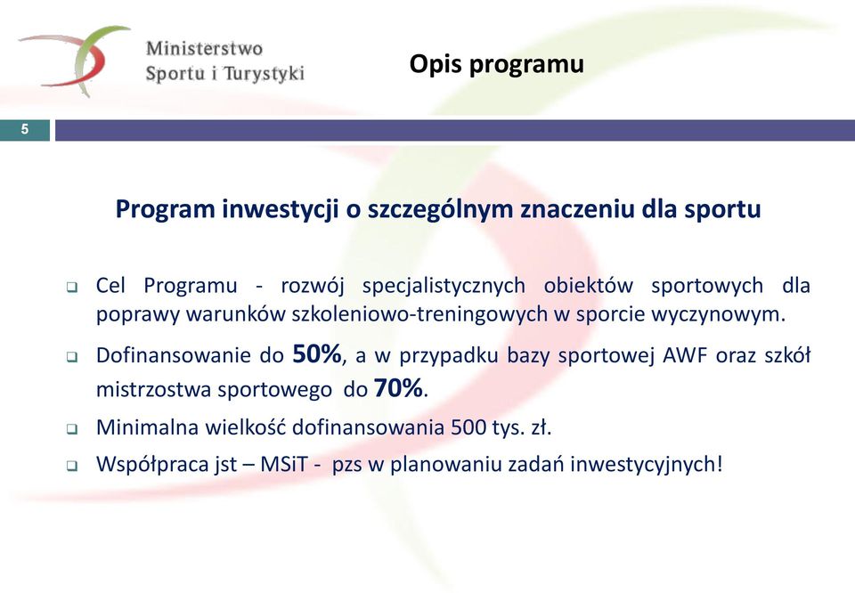 wyczynowym.