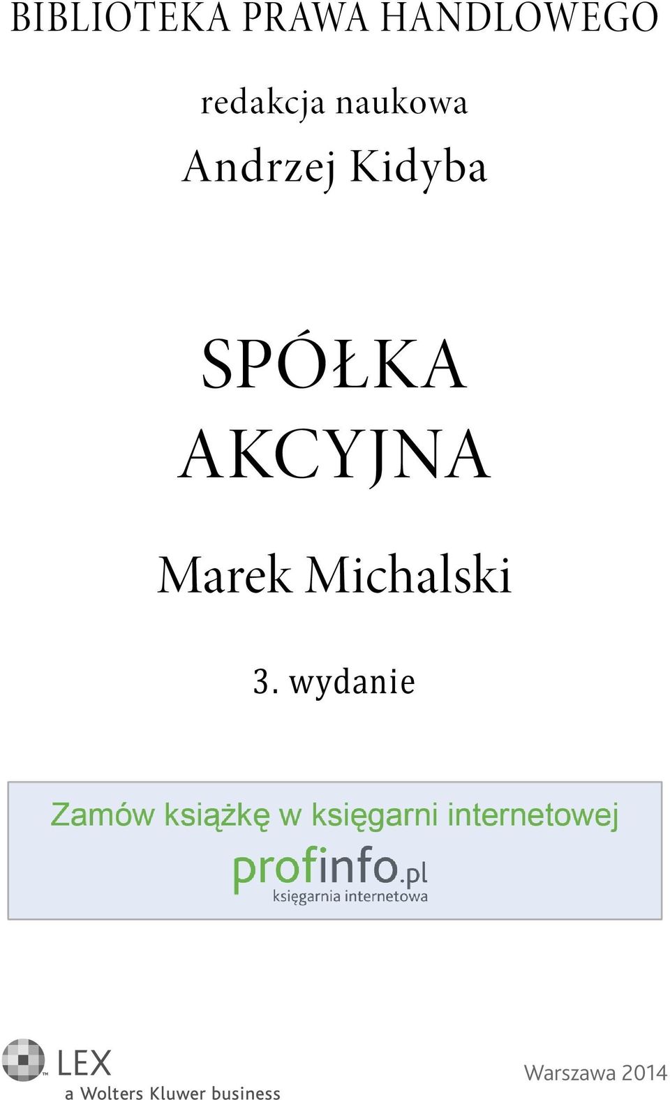 Kidyba SPÓŁKA AKCYJNA Marek