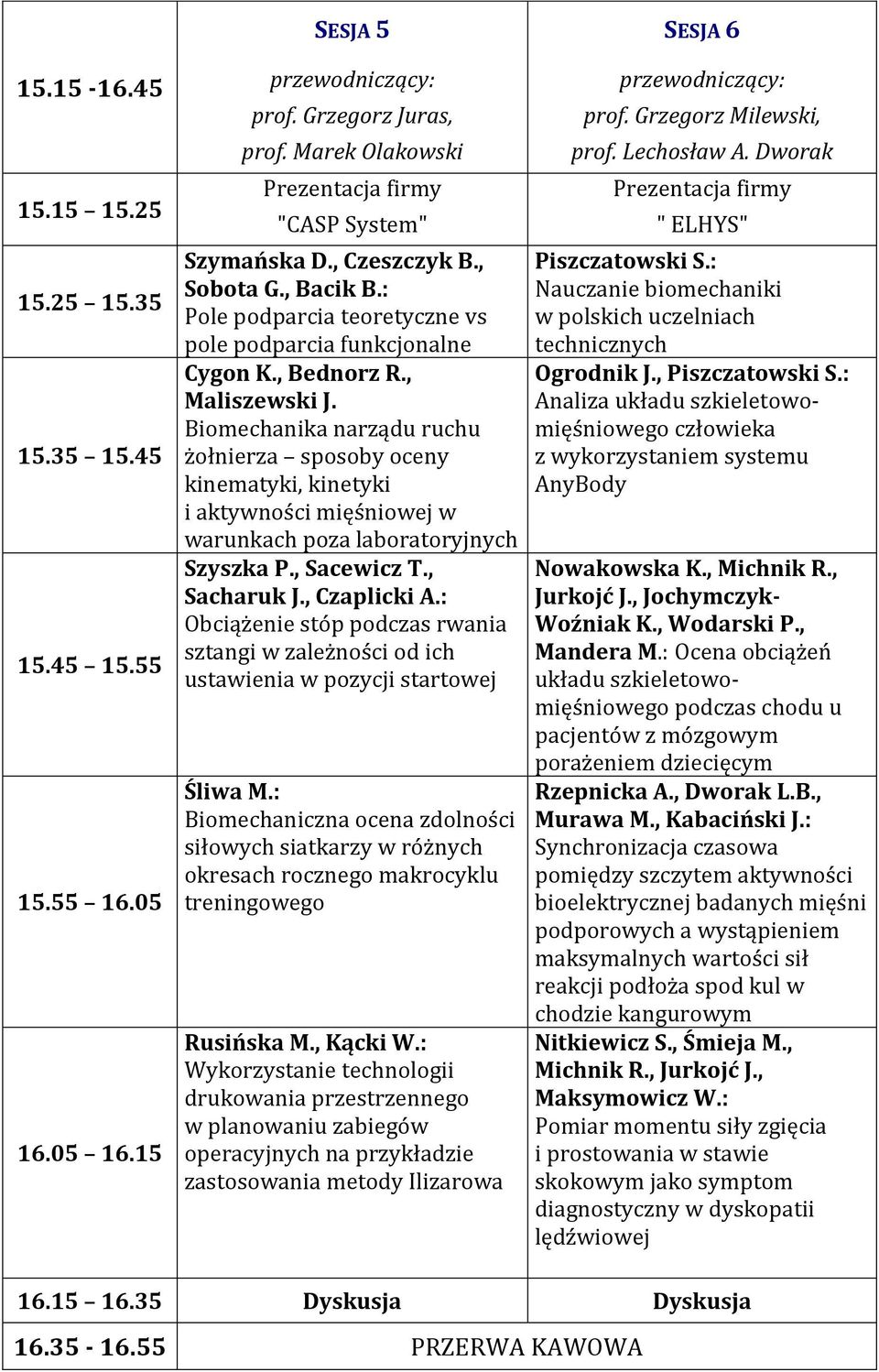 Biomechanika narządu ruchu żołnierza sposoby oceny kinematyki, kinetyki i aktywności mięśniowej w warunkach poza laboratoryjnych Szyszka P., Sacewicz T., Sacharuk J., Czaplicki A.