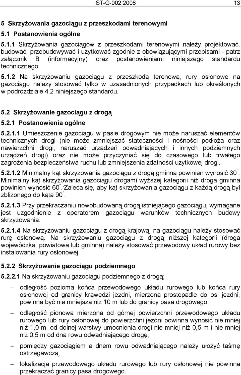 Postanowienia ogólne 5.1.