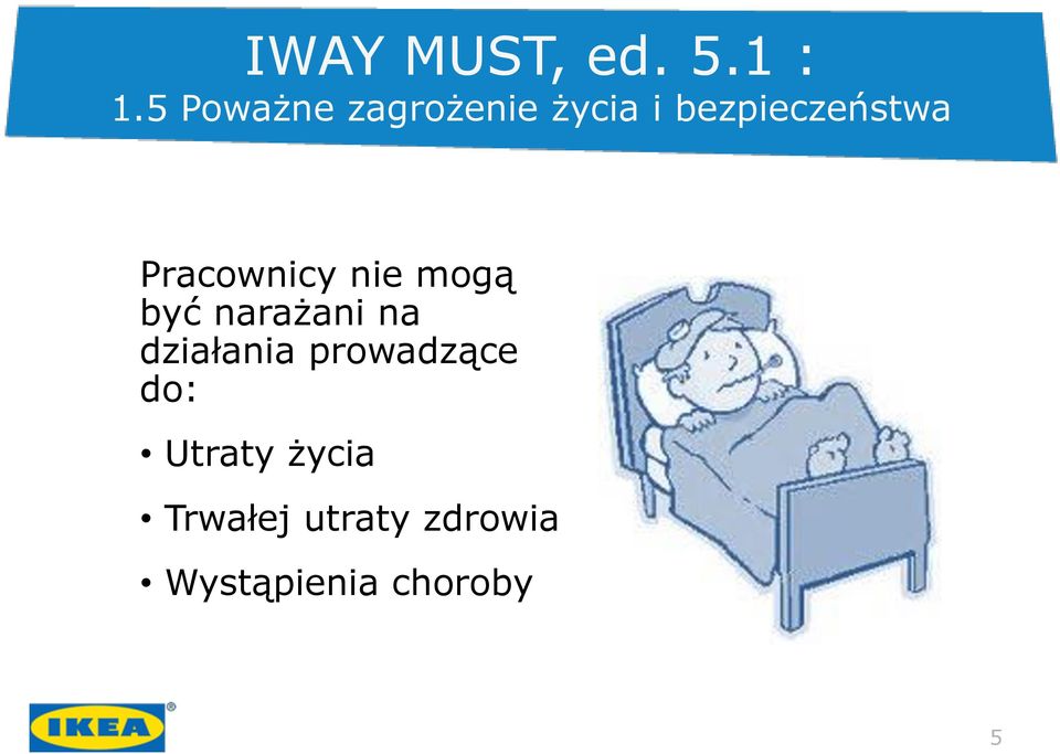 Pracownicy nie mogą być narażani na działania