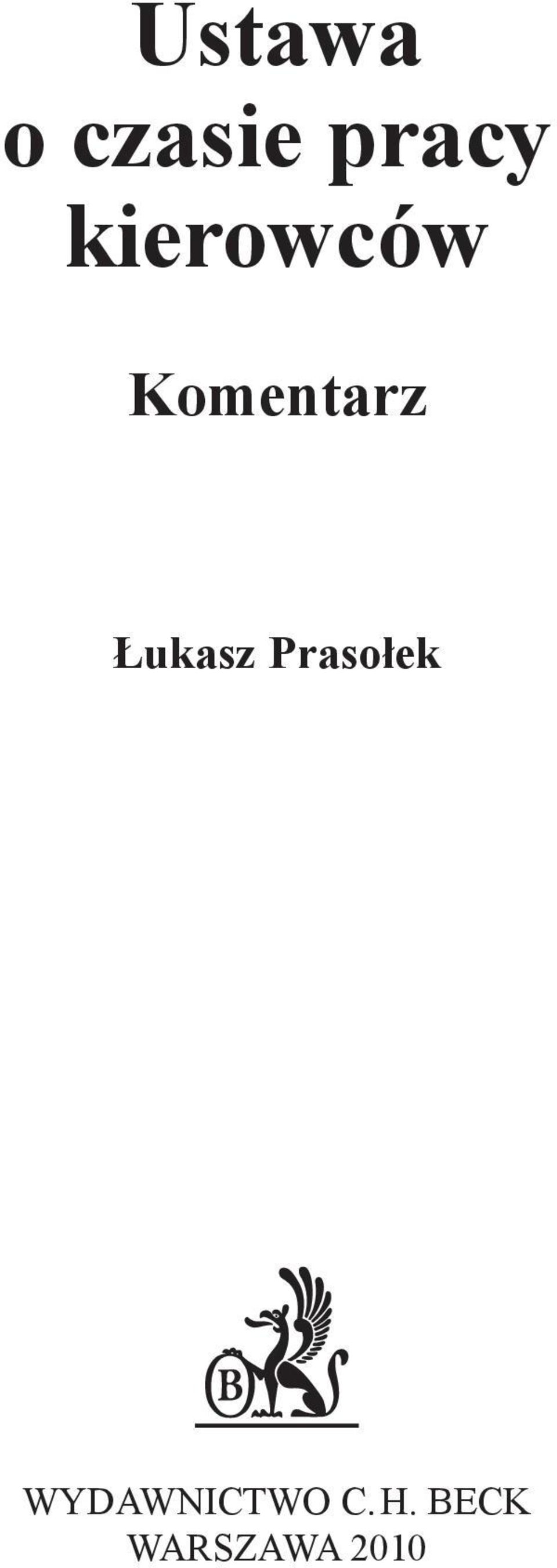 Łukasz Prasołek