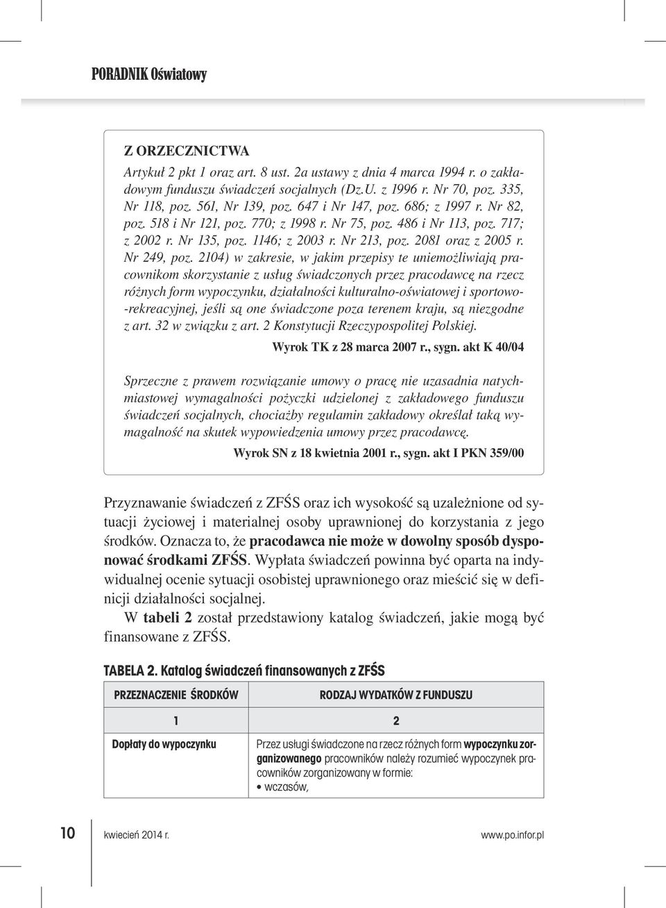 2081 oraz z 2005 r. Nr 249, poz.
