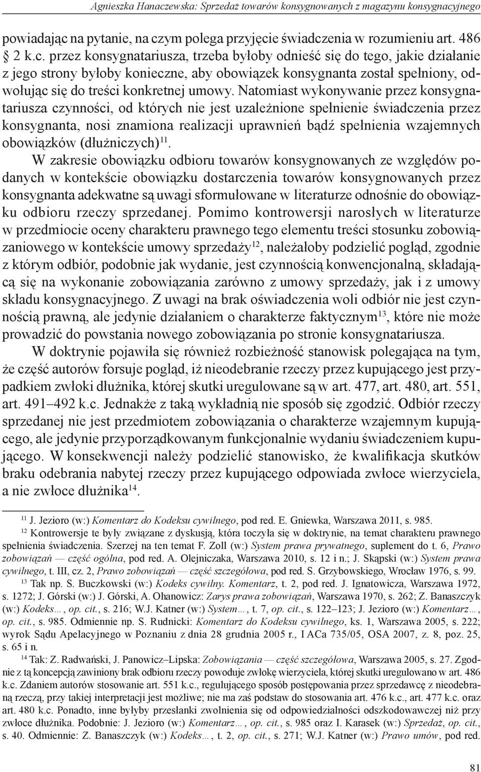 z magazynu konsygnacy