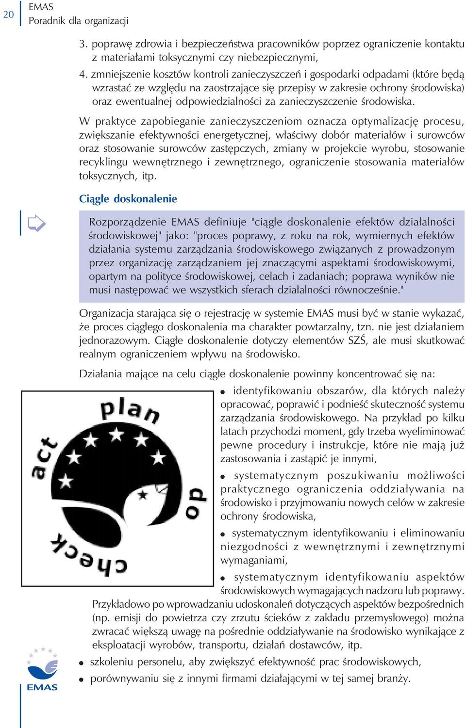 zanieczyszczenie środowiska.