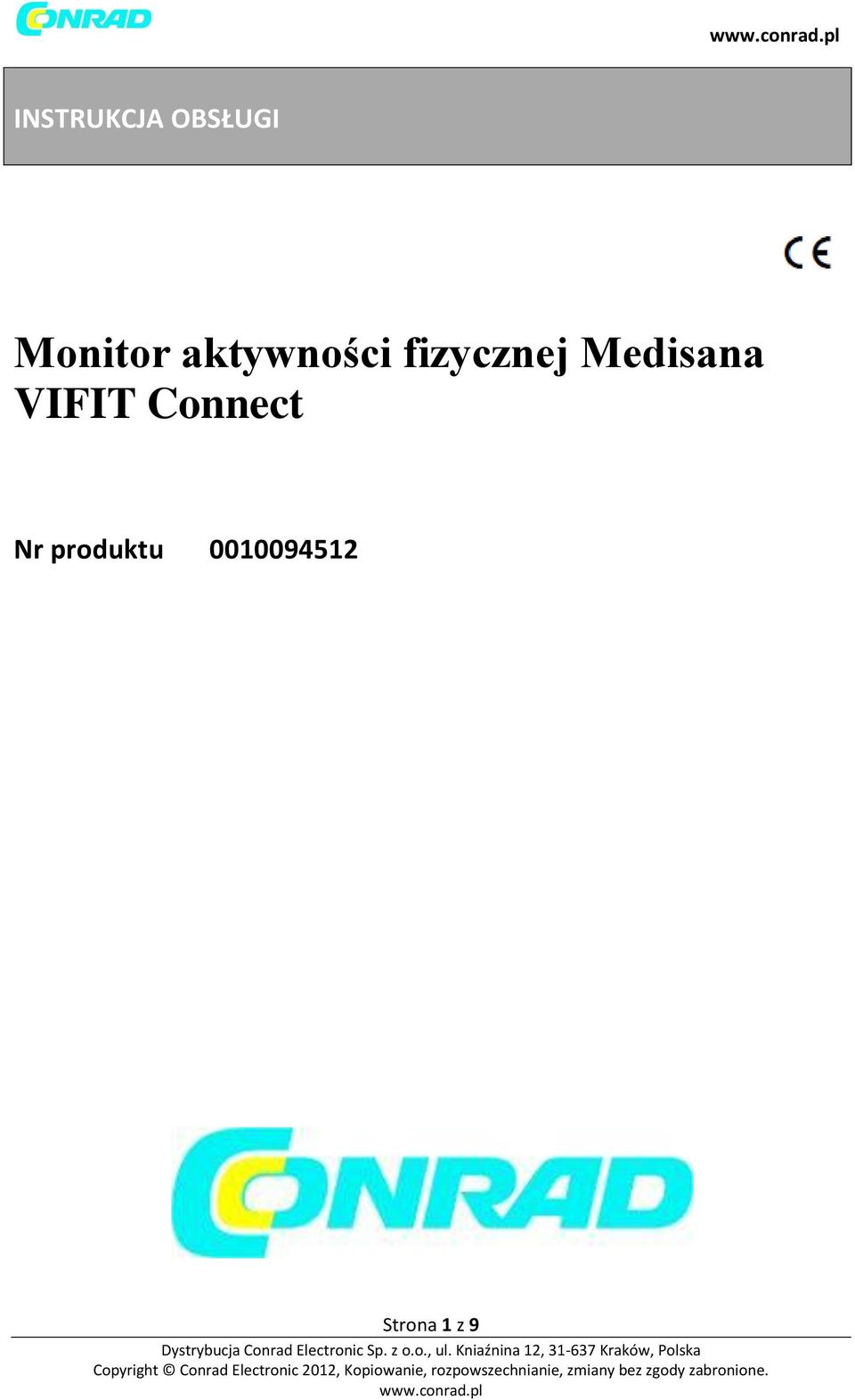 Medisana VIFIT Connect Nr