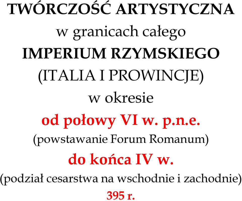 VI w. p.n.e.