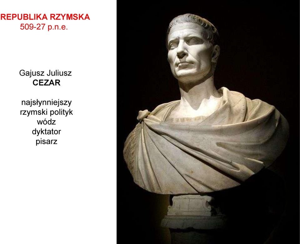 Gajusz Juliusz CEZAR