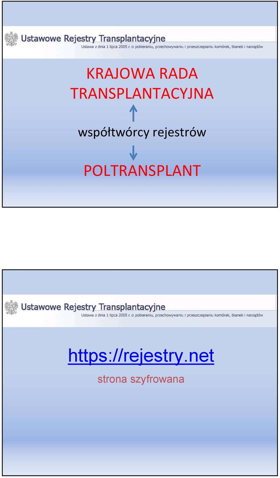 współtwórcy rejestrów