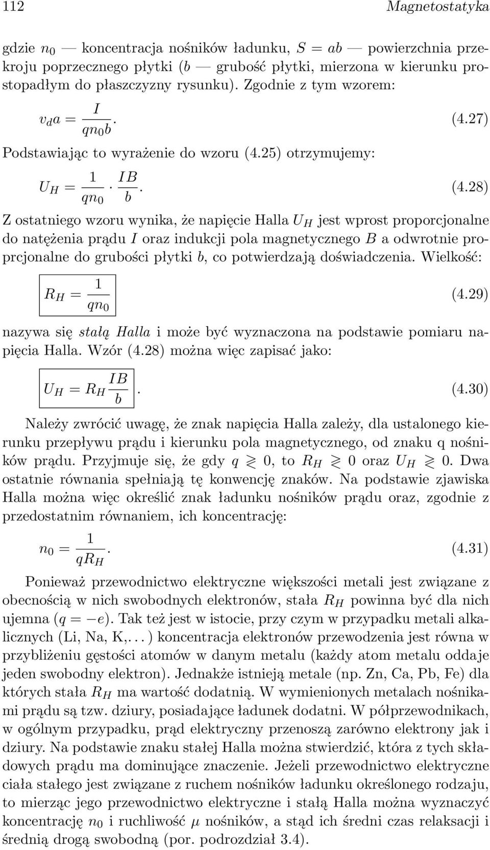 27) Podstawiając to wyrażenie do wzoru (4.