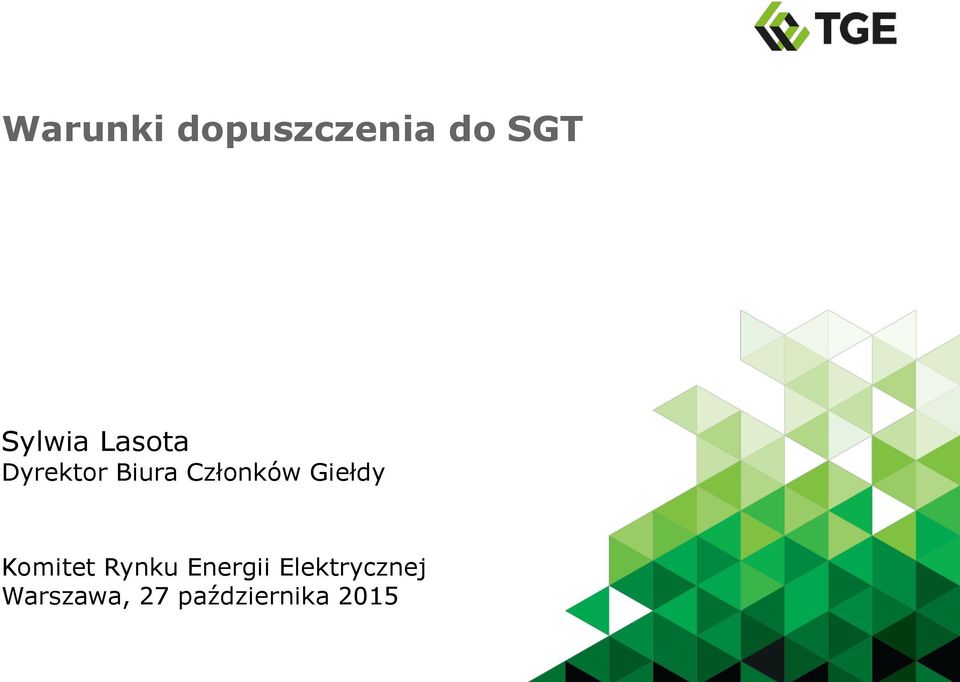 Giełdy Komitet Rynku Energii