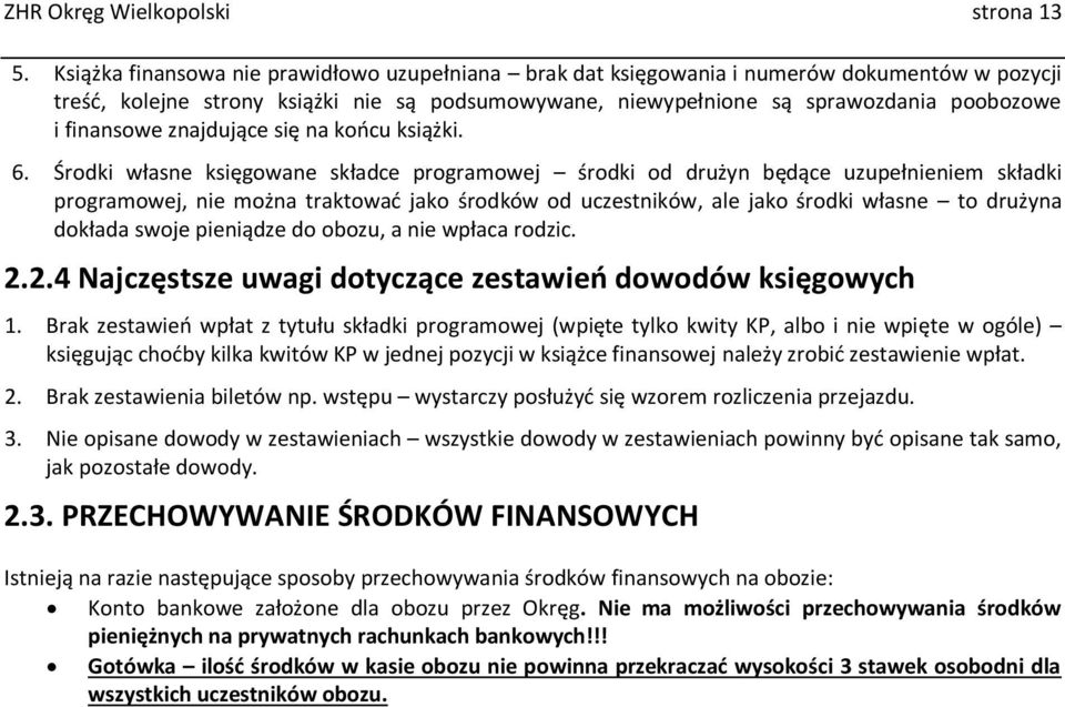 finansowe znajdujące się na końcu książki. 6.