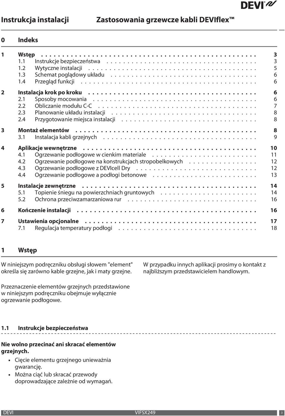 ...................................... 6 2.2 Obliczanie modułu C-C..................................... 7 2.3 Planowanie układu instalacji.................................. 8 2.