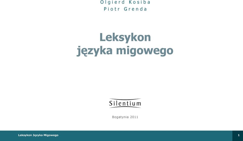 Leksykon języka