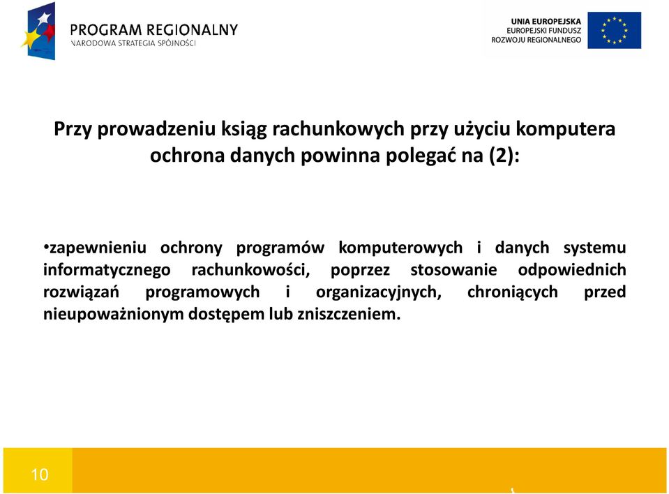 informatycznego rachunkowości, poprzez stosowanie odpowiednich rozwiązań