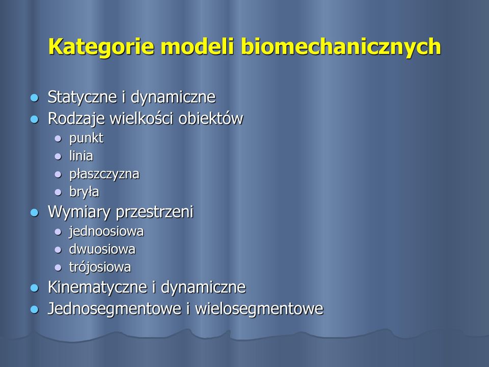 Wymiary przestrzeni jednoosiowa dwuosiowa trójosiowa