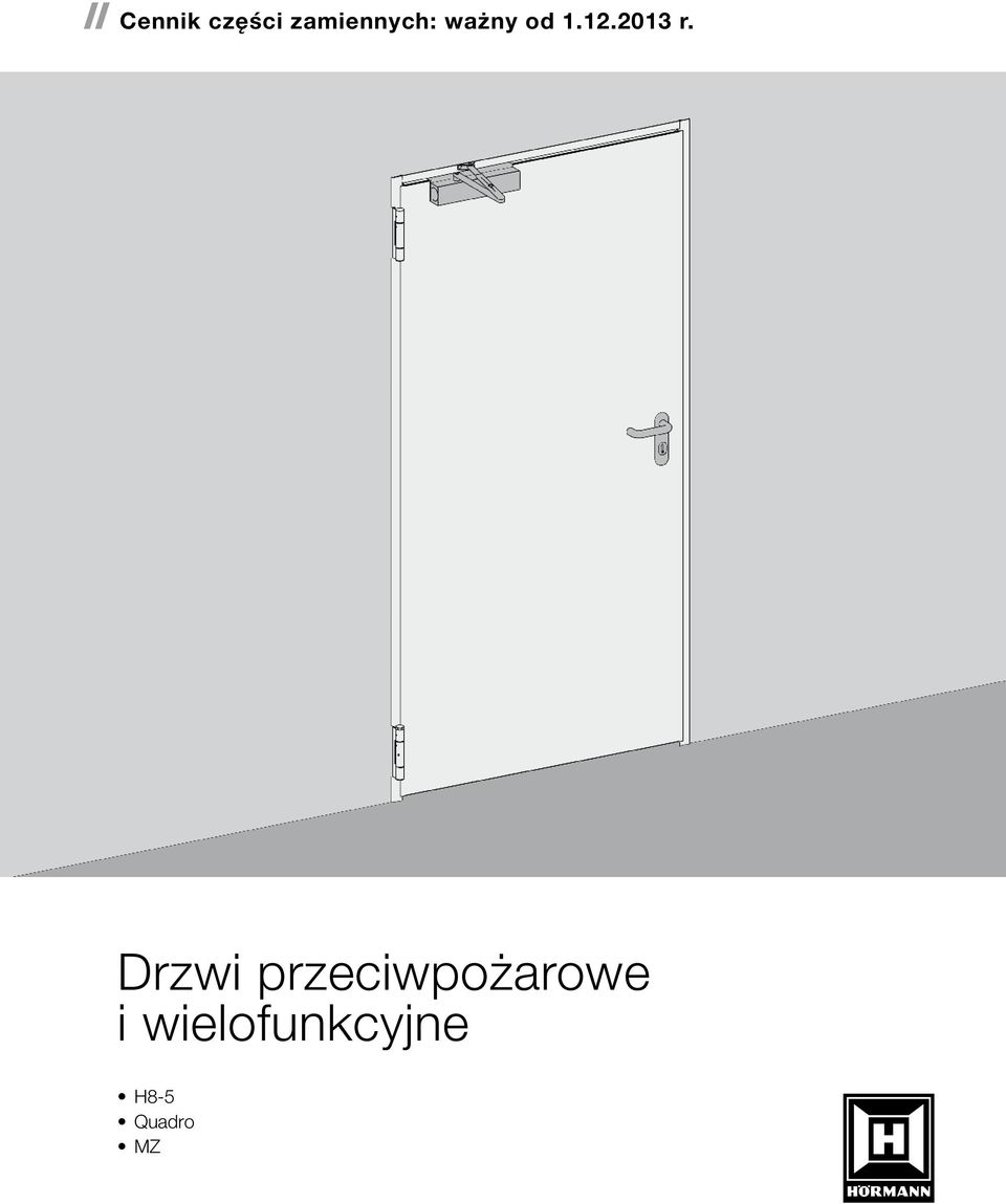 Drzwi przeciwpożarowe i