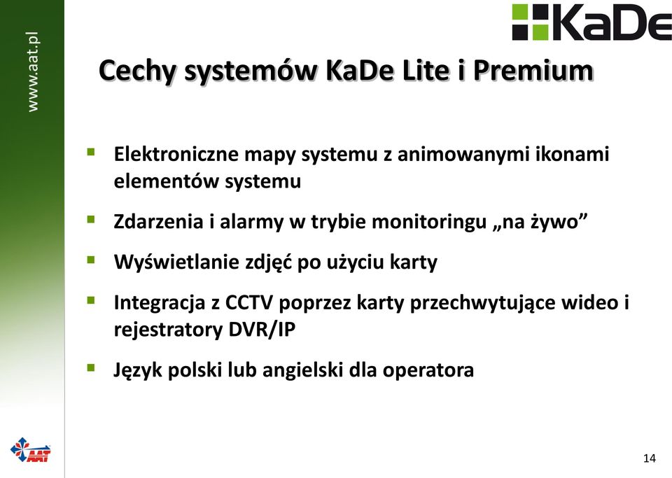 Wyświetlanie zdjęć po użyciu karty Integracja z CCTV poprzez karty