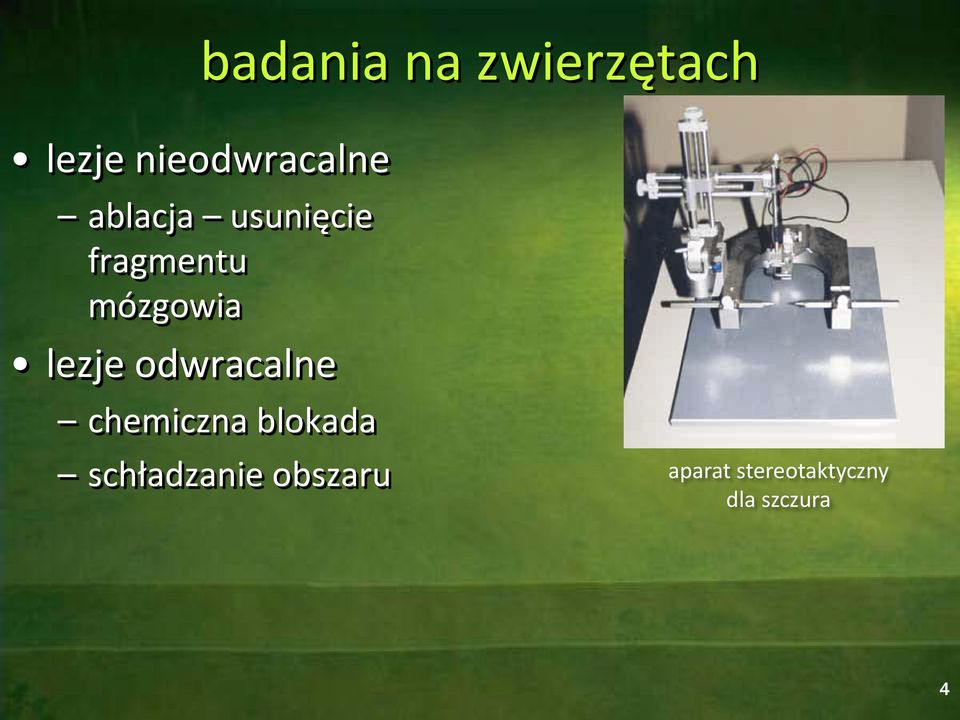 odwracalne chemiczna blokada schładzanie