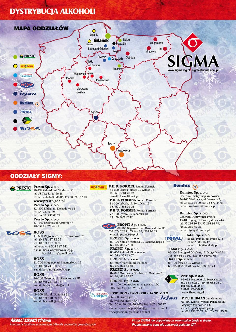 56 6430408, 56 4658368, 607 850777 e-mail: sprzedaz.posejdon@grudziadz.com.