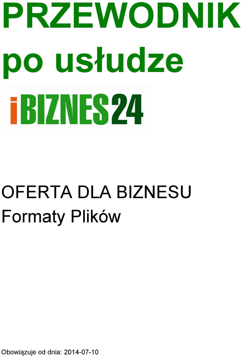 Formaty Plików