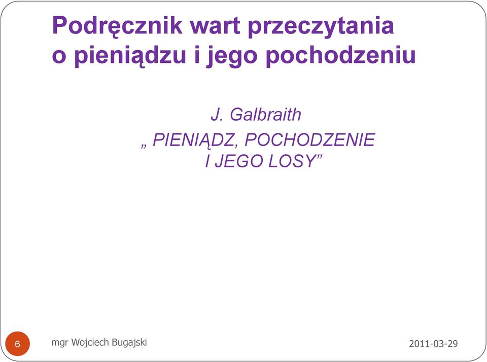 jego pochodzeniu J.