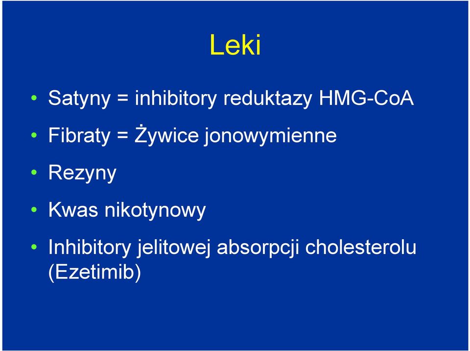 Rezyny Kwas nikotynowy Inhibitory