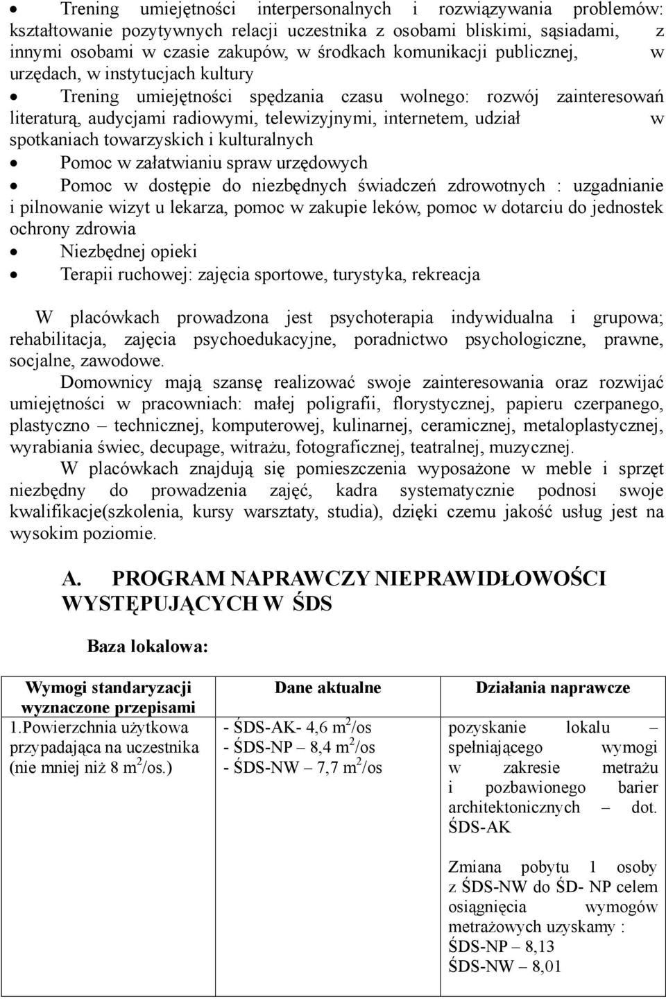 towarzyskich i kulturalnych Pomoc w załatwianiu spraw urzędowych Pomoc w dostępie do niezbędnych świadczeń zdrowotnych : uzgadnianie i pilnowanie wizyt u lekarza, pomoc w zakupie leków, pomoc w