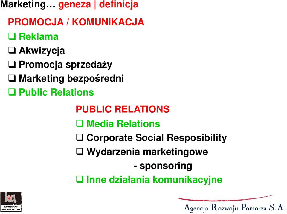 Relations PUBLIC RELATIONS Media Relations Corporate Social