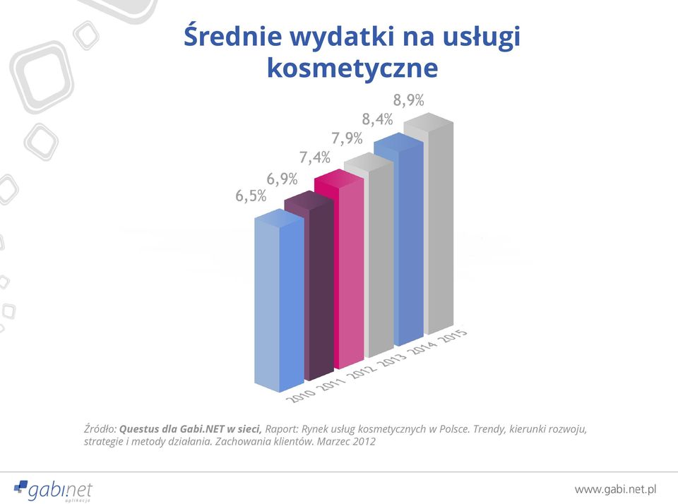 NET w sieci, Raport: Rynek usług kosmetycznych w