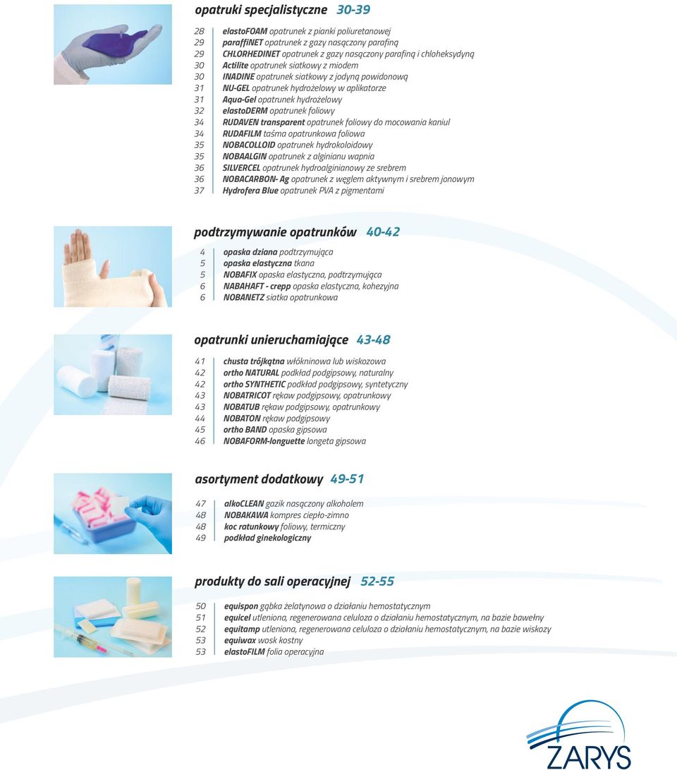elastoderm opatrunek foliowy RUDAVEN transparent opatrunek foliowy do mocowania kaniul RUDAFILM taśma opatrunkowa foliowa NOBACOLLOID opatrunek hydrokoloidowy NOBAALGIN opatrunek z alginianu wapnia