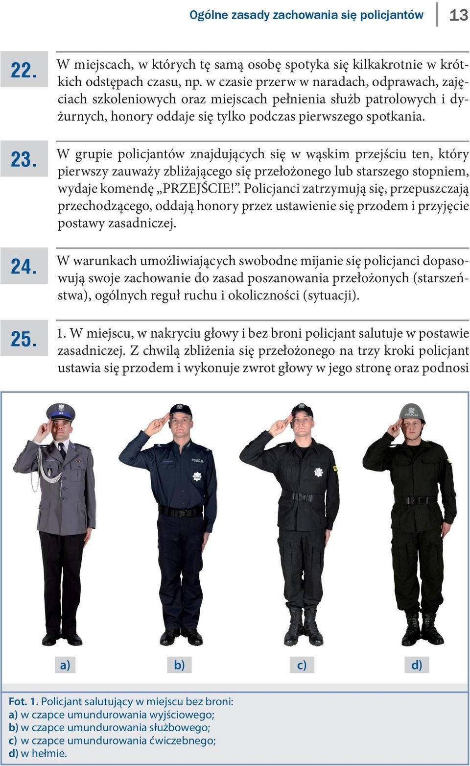 Ogólne zasady zachowania się policjantów 1 - PDF Free Download