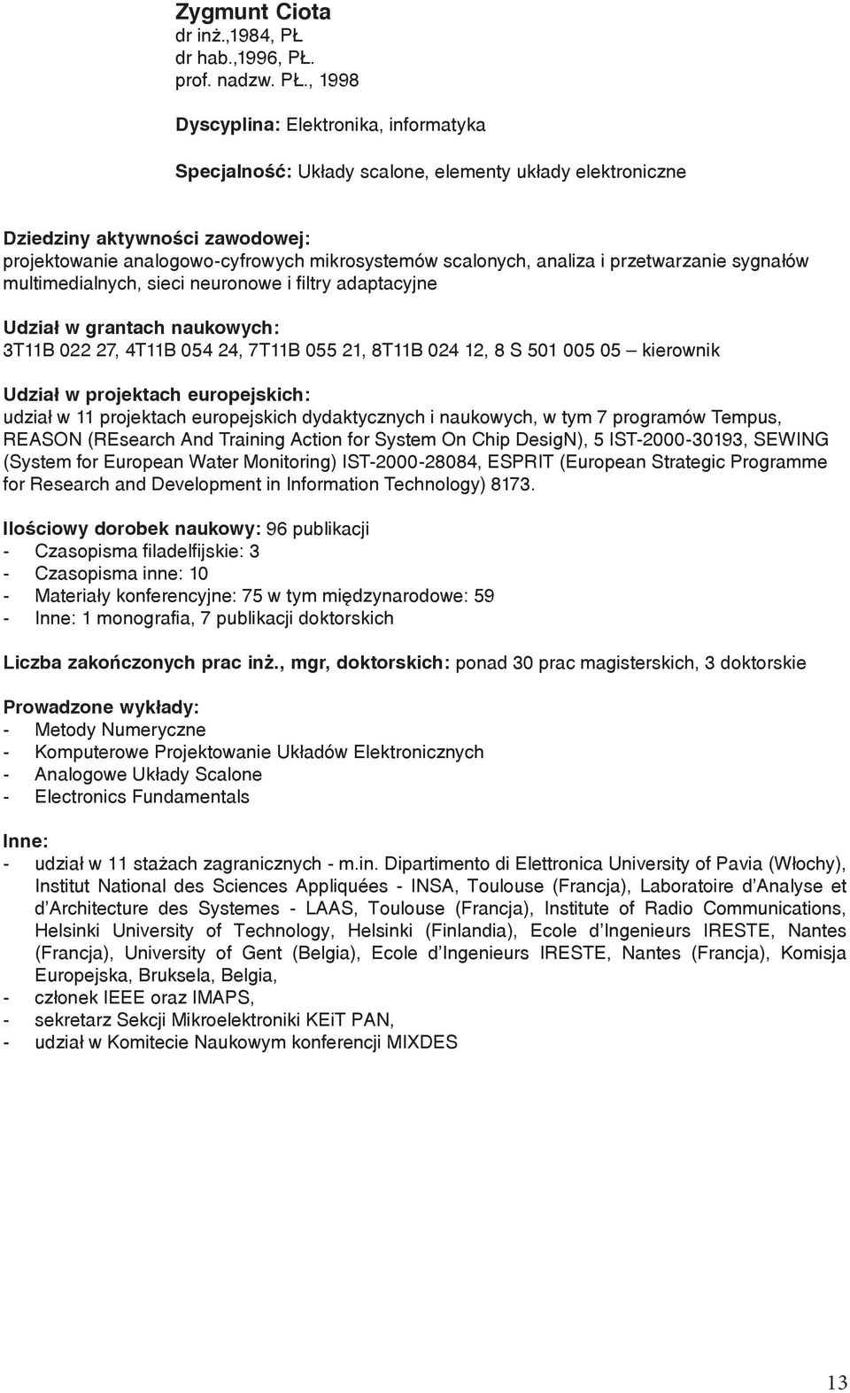 prof. nadzw. PŁ.